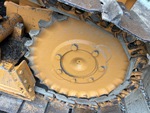 Undercarriage with Left Sprocket