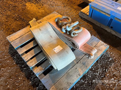 Quantity of (3) 10 in Tow Rope