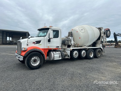 2017 Peterbilt 567 12x4 Mixer Truck