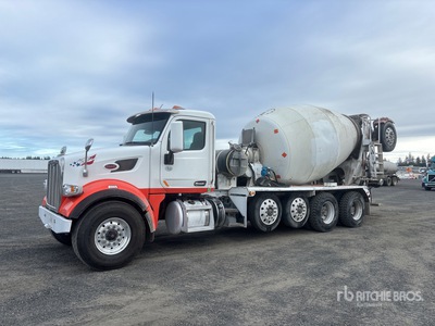2017 Peterbilt 567 12x4 Mixer Truck