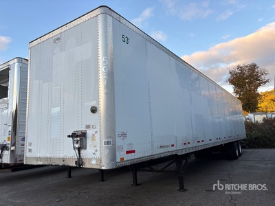 2013 Wabash DVCVHPC 53 ft x 102 in T/A Remolque de furgoneta