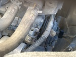 Engine with A/C Compressor