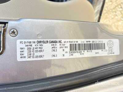 2015 Dodge Grand Caravan Minicamioneta