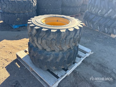 Quantity of (2) Carlisle 14x17.5 Foam Filled Tires - Fits Cat