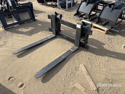 Cat 48 in Skid Steer Forks - Fits Cat 908H