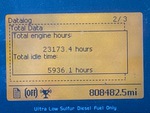 Cab with Engine Hours