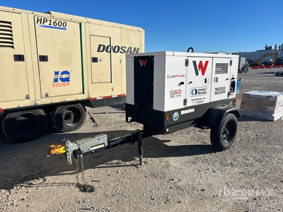 2022 Wacker G50T4F 38 kW Mobile Generator Set