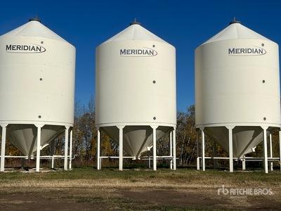 Meridian 1615 +/- 110 ton Fertilizer Hopper Grain Bin