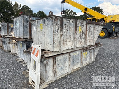 Quantity of (7) Skip Pans 3 ft x 4 ft x 8 ft その他 - 店舗 & 倉庫