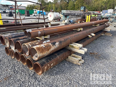 Quantity of (12) Victaulic Steel 10 In x 20 ft Pipe