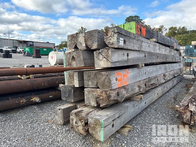 Quantity of (14) 4 ft x 30 ft x 12 in Crane Mats