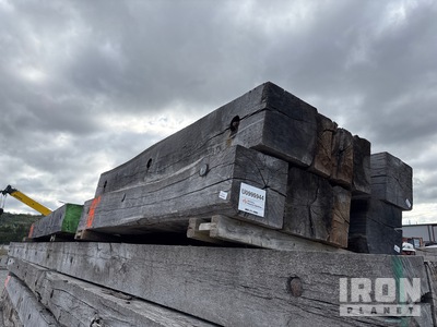Quantity of (2) 4 ft x 8 ft x 12 In Crane Mats