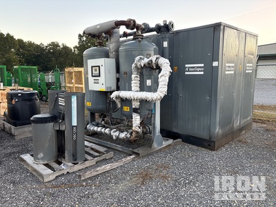 Atlas Copco G200 Skid-Mounted Electric 250 HP A/C with Dryer Air Compressor
