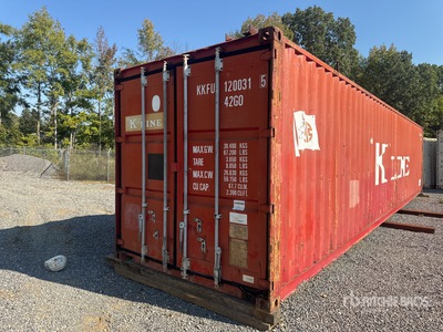 40 ft Standard Conex Box 120031-5 40 ft Storage Container