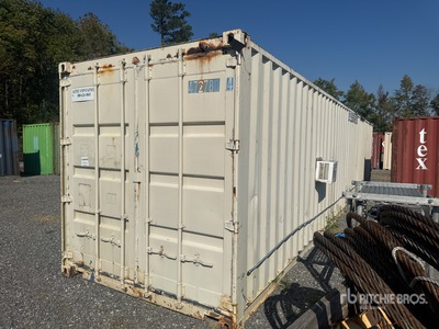 Conex Box 472780-4 (Roll Up Doors, office w/A/C) 40 ft Contenedor de almacenamiento
