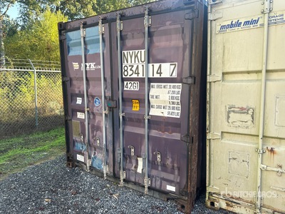 40 ft Standard Conex Box 834114-7 40 ft Office Furniture Storage Container