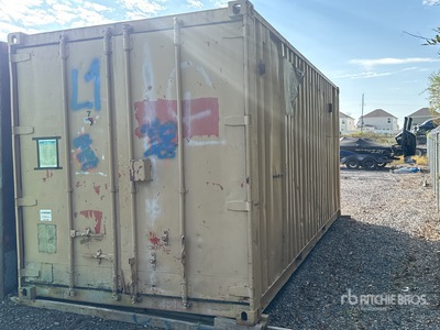 20 ft Standard Conex Box 8202-0035 (851805-6) 20 ft Contenedor de almacenamiento