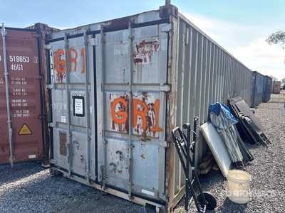 Conex 448309-2 40 ft Carp Gold Room GR1 Storage Container