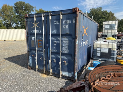 20 ft Standard Conex Box 157005-6 20 ft Office Furniture/ 3 ea. True look Cameras Storage Container
