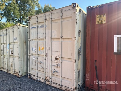 40 ft Standard 591072 Conex Box (GR-3) 40 ft Storage Container