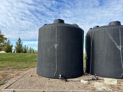 Free Form 6000 gal Wassertank