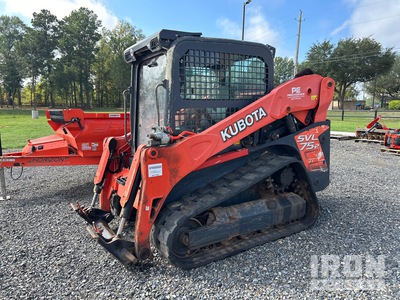 2021 Kubota SVL75-2 Two-Speed High Flow Mini pala cingolata