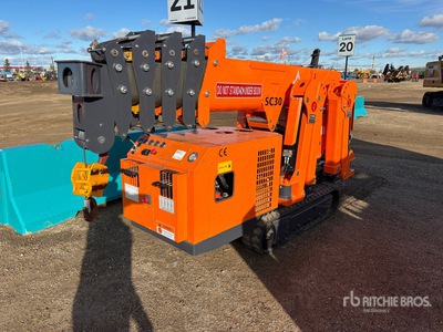 2026 Aurora SC30 3000 kg Tracked Spider Compact Crane