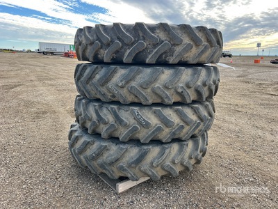 Quantity of (4) Goodyear Ultra Sprayer 380/90R46 Tires - Fits Case 4440