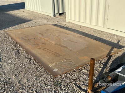 2026 SKLP 5 ft x 10 ft Steel Plate (Unused)
