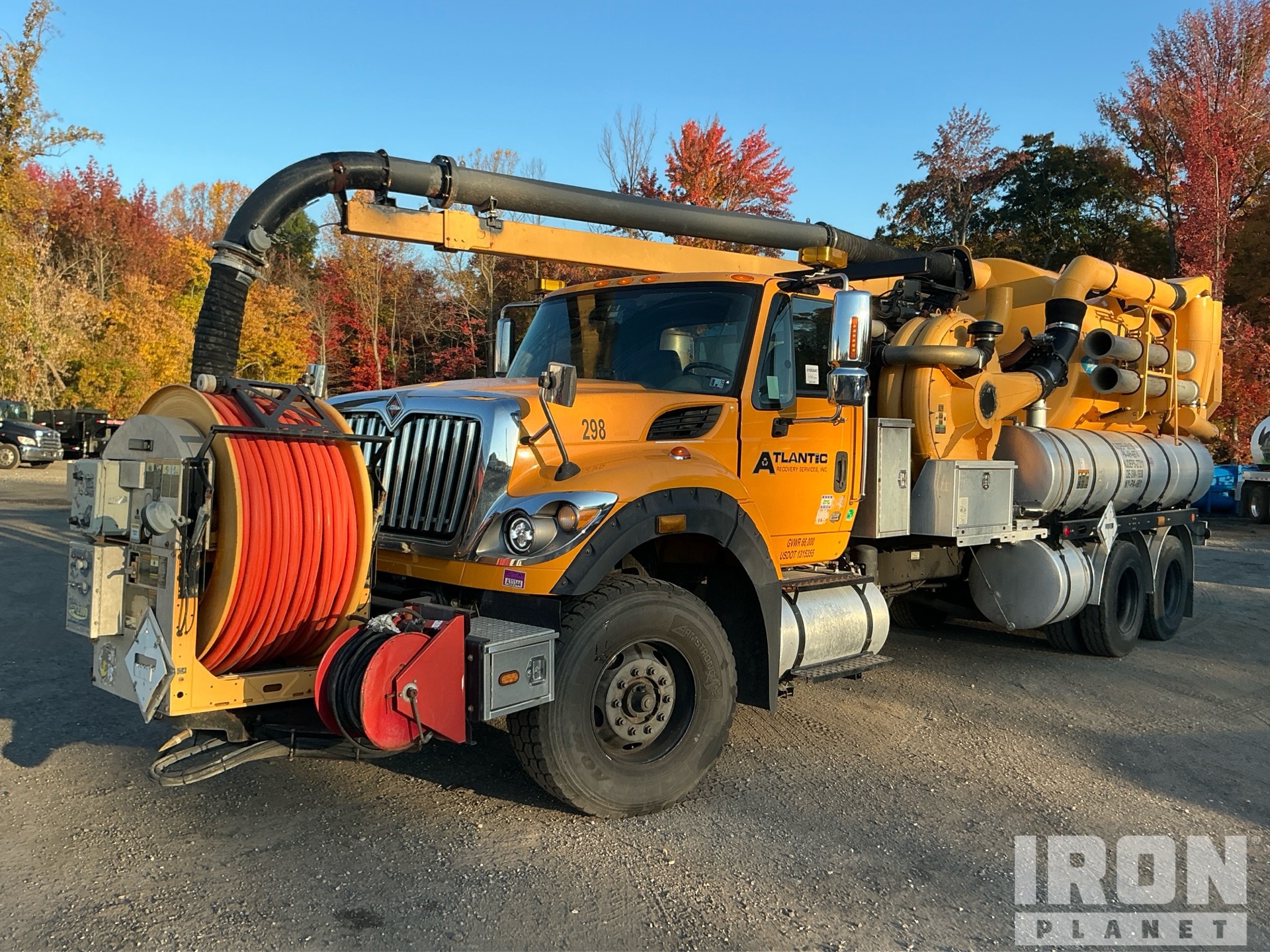 Vactor on 2012 International 7600 6x4 Sewer Cleaner Truck