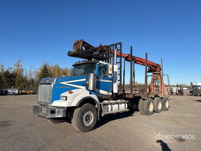2013 Western Star 4900SB 8x6 Self-Loading Ciężarówka do transportu kłód