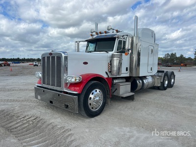 2012 Peterbilt 389 6x4 Cabeza Tractora Cabina Dormitorio