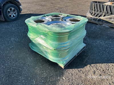 Quantity of (8) Alcoa Truck Wheels