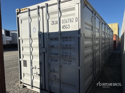 2026 40 ft High Cube Multi-Door Storage Container