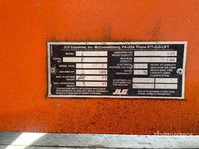 2013 JLG 600S Telescopic Boom Lift