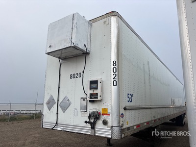2014 Manac 53 ft x 102 in T/A Heated Van Trailer