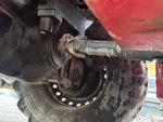 Drivetrain with Front Axle Oscillating Pin