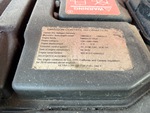 Engine with Emission Label