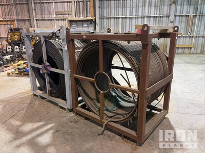 Quantity of (2) Crates of Wire Rope その他 - 店舗 & 倉庫