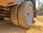 Underbody with Left Rear Drive Tires