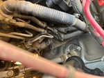 Engine with Fuel Leaks