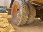 Underbody with Right Rear Drive Tires