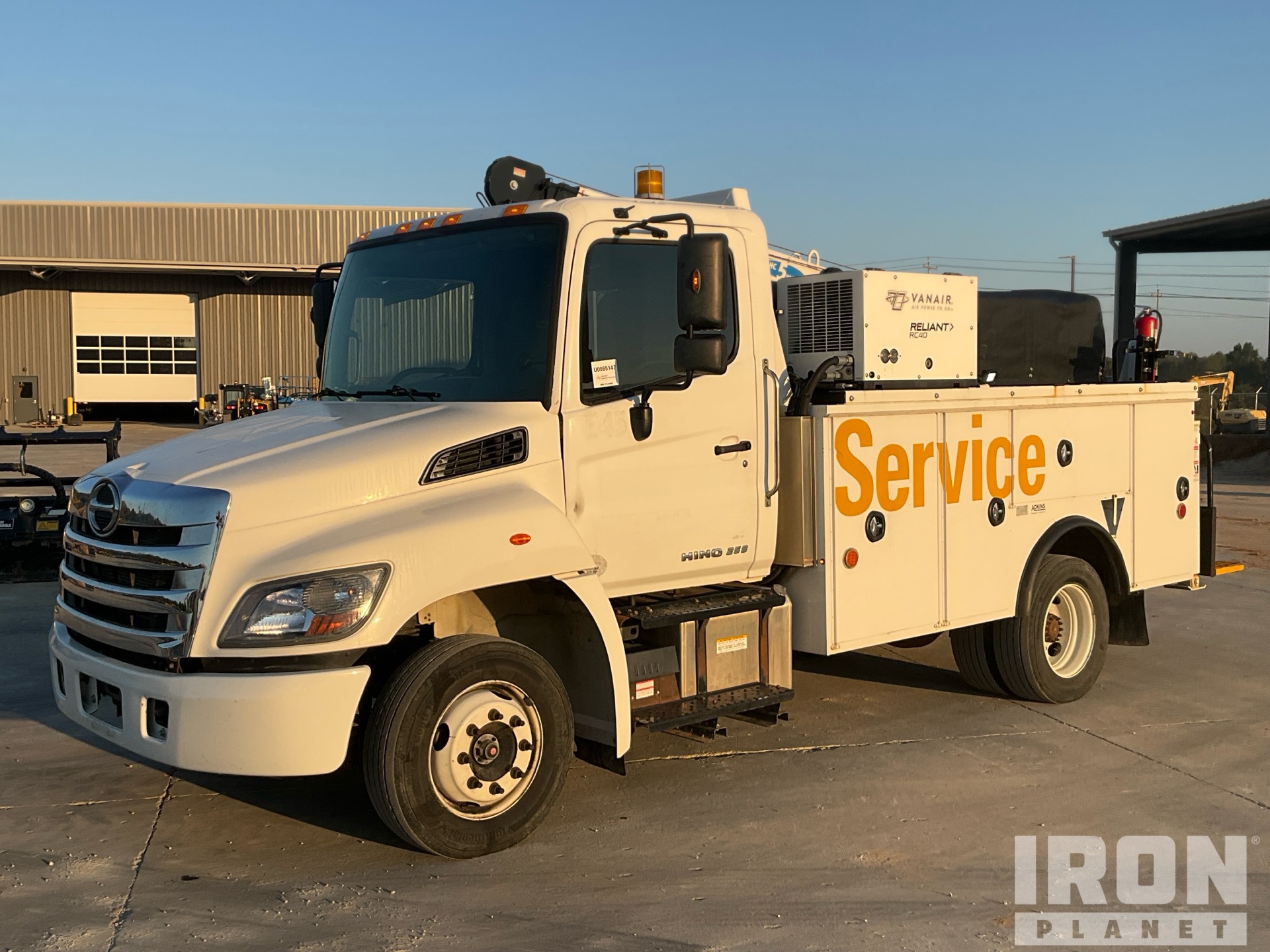 2020 Hino 258 4x2 Service Truck