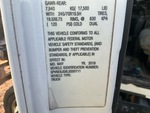 General Appearance with Motor Vehicle Safety Standards Label