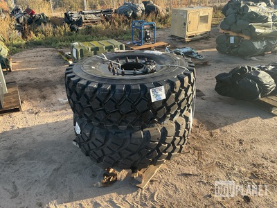(2) Michelin 16.00R20 Tires w/Wheels