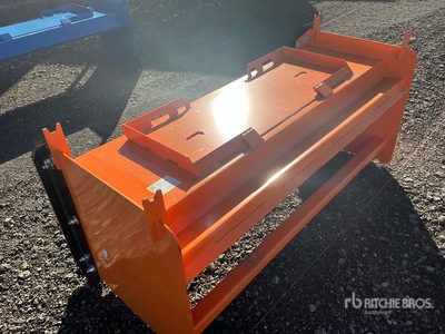 2026 Kit Containers QT-SP-6-23-PB-SB Skid Steer Snow Pusher