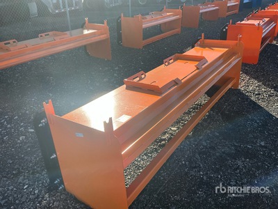 2026 Kit Containers QT-SP-10-23-PB-SB 120 in Skid Steer Snow Pusher