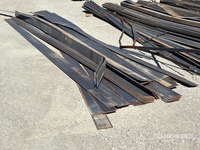 Quantity of (3) Bundles of 6 in x 1/4 in x 20 ft Flat Bars その他 - 店舗 & 倉庫