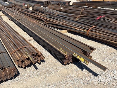 Quantity of (1) Bundle of 1 1/2 in x 1 1-2 in x 3/16 in Angle Iron その他 - 店舗 & 倉庫
