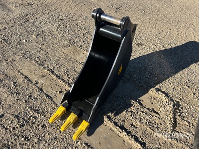 Trojan 35CL 12 in Digging Cazo para excavadora - Fits 45mm Cat 303, 303.5, 304, Case, New Holland, Kobelco SK35, Deere/Hitachi 35D/G (Unused)